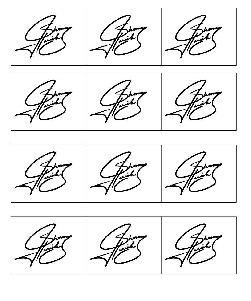 Practice New Signature Example